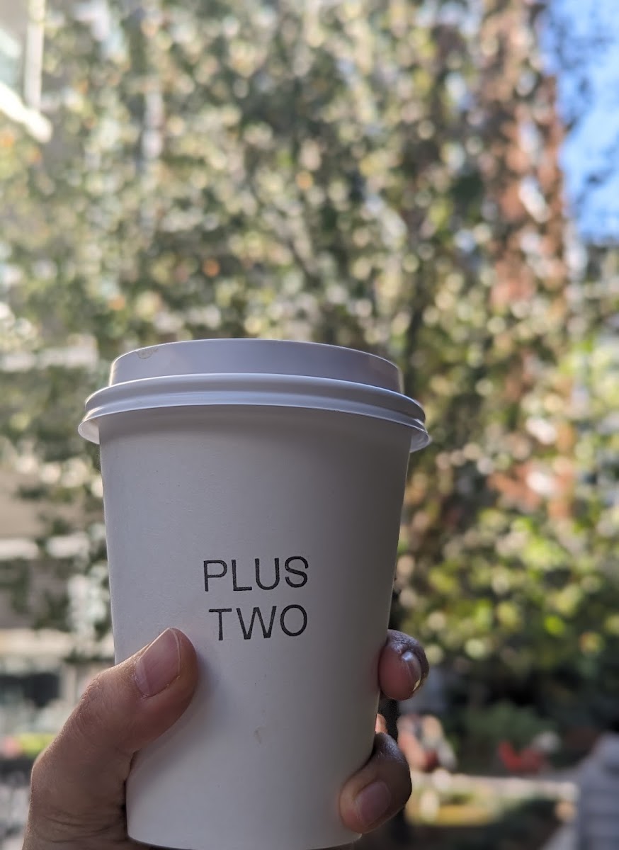 Plus Two Coffee Mascot