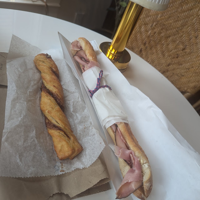 Cinnamon Twists & Sandwich
