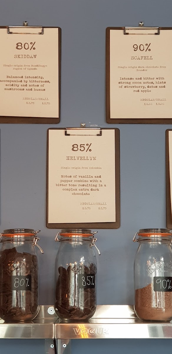 Kakaw menu board