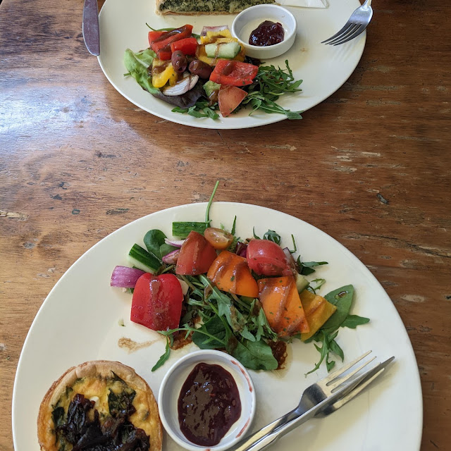 Savoury Pastry with Side Salad