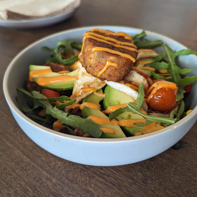 Falafel & Haloumi Bowl GF