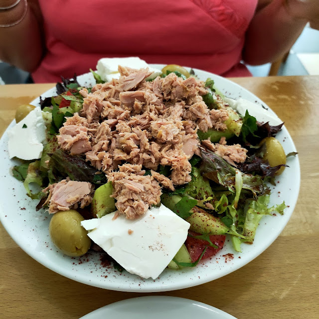 Feta Salad with Tuna