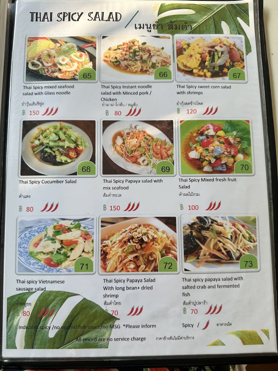 Cafe De O menu board