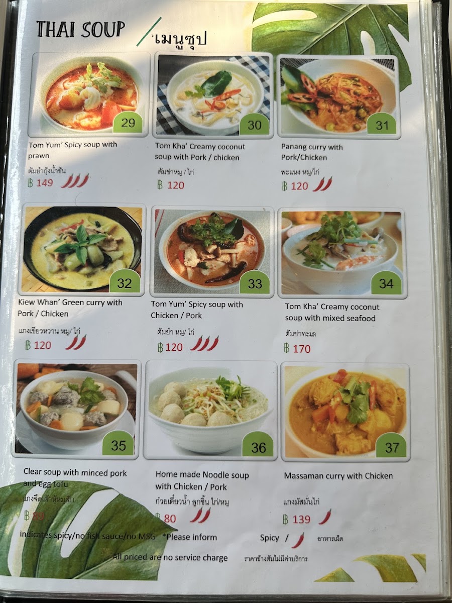 Cafe De O menu board