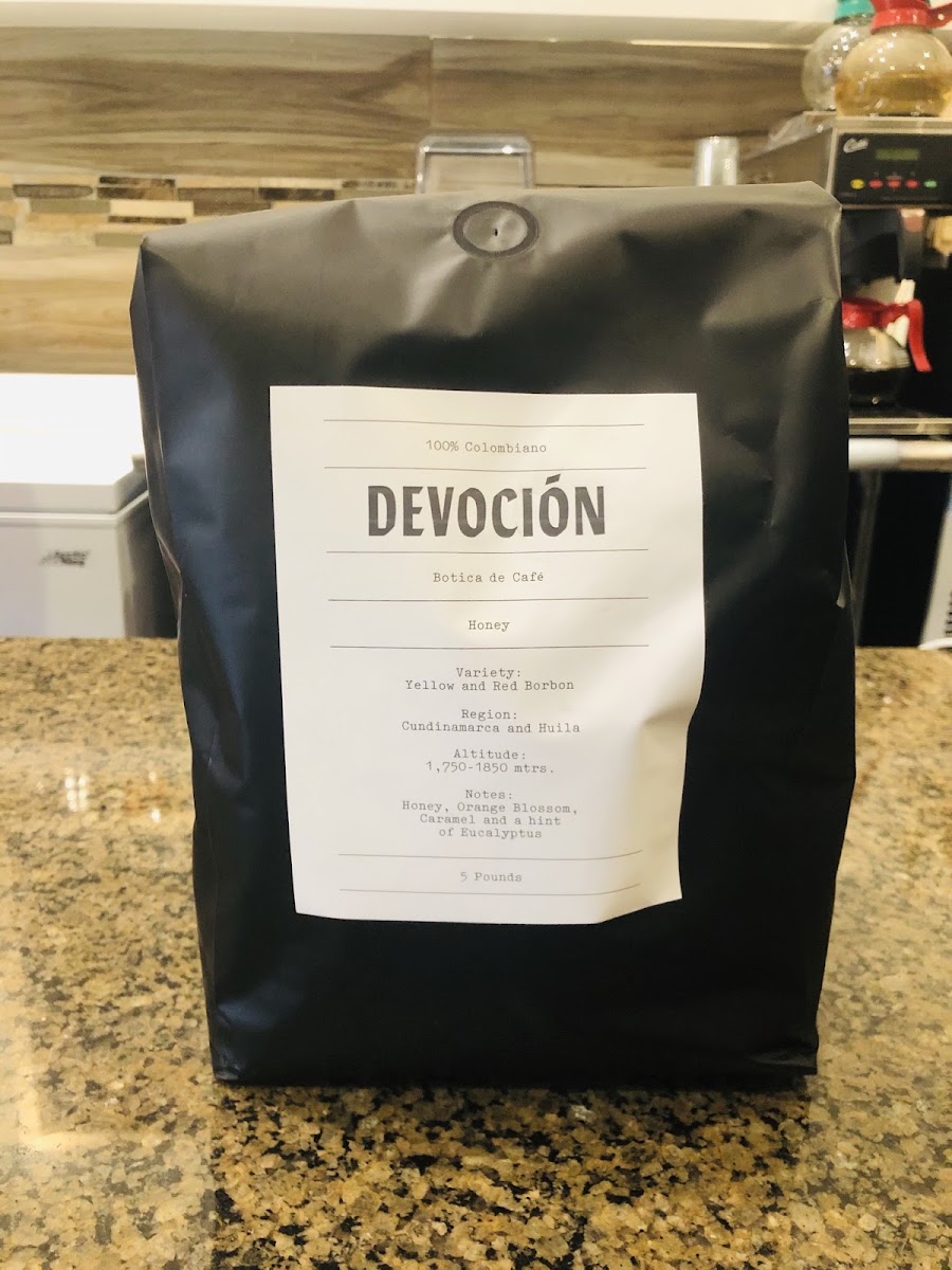 Taekwon Coffee menu board