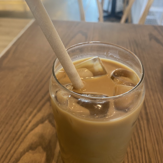 Iced Coconut Milk Latte