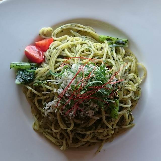 和風ジェノベーゼパスタ
