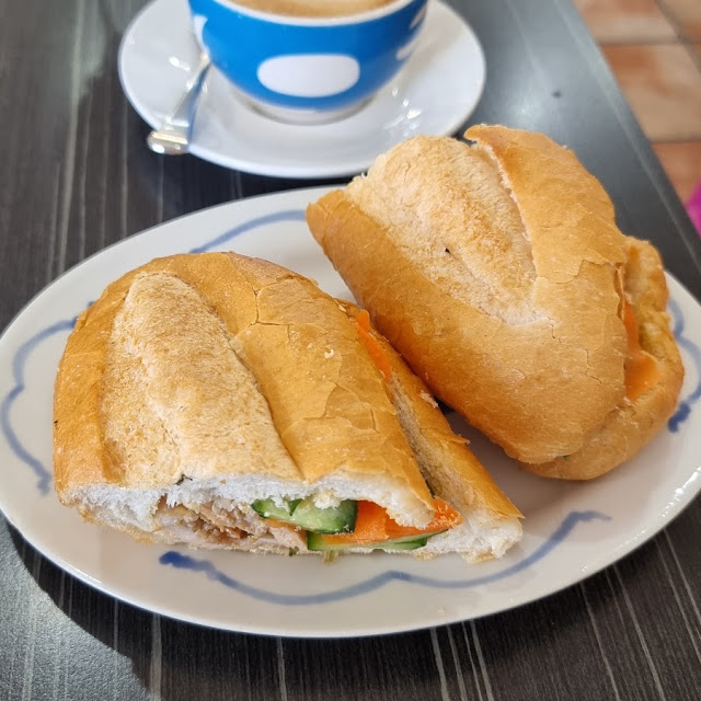 Drink and Banh MI