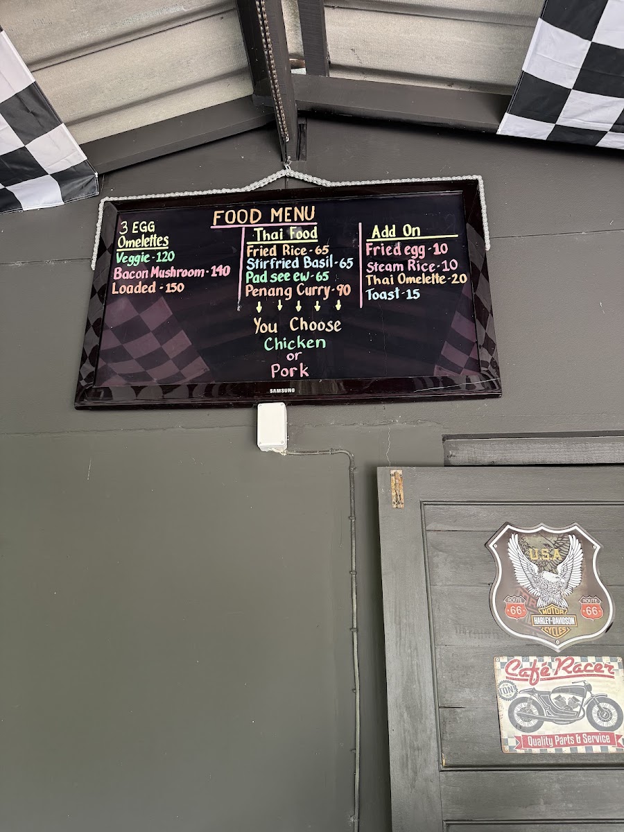 1022 coffee house menu board