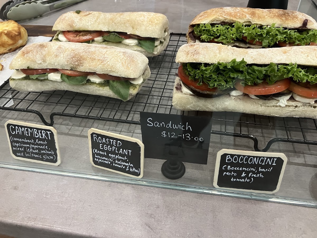 Dixie Bakery Cafe menu board