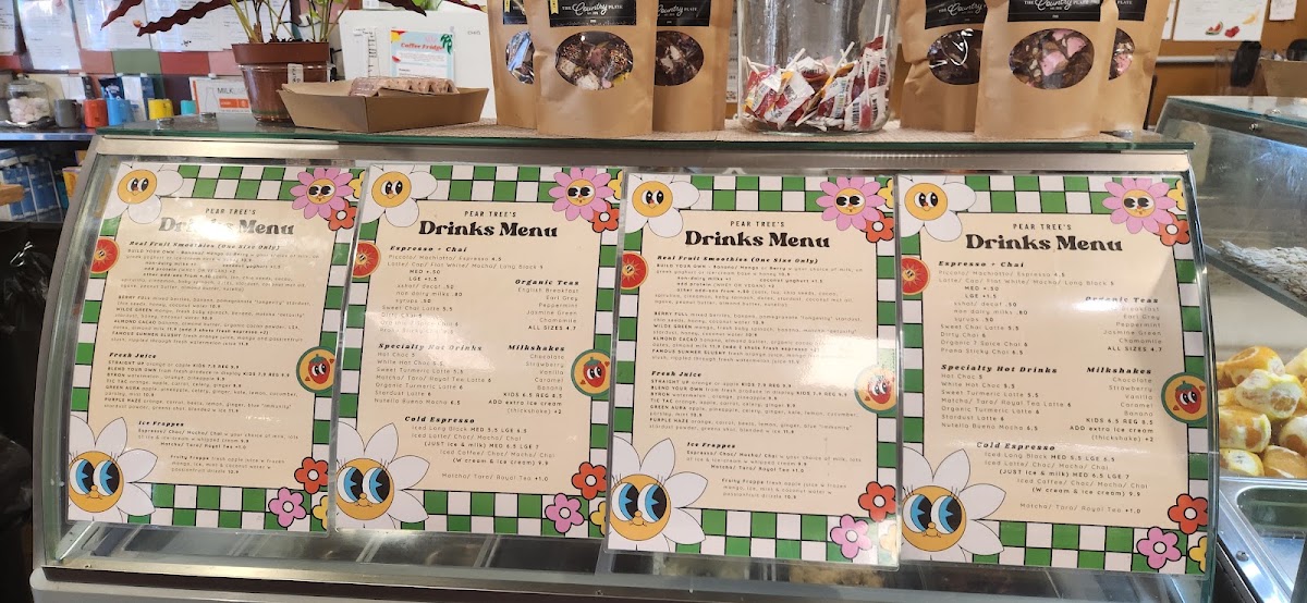 Huddle Café Bathurst menu board