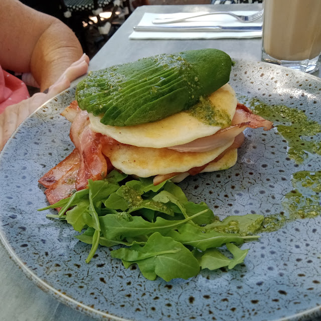 Corn Fritters with Bacon