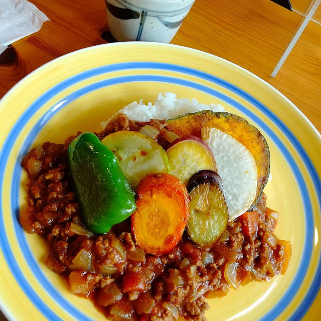 昼定食 キーマカレー