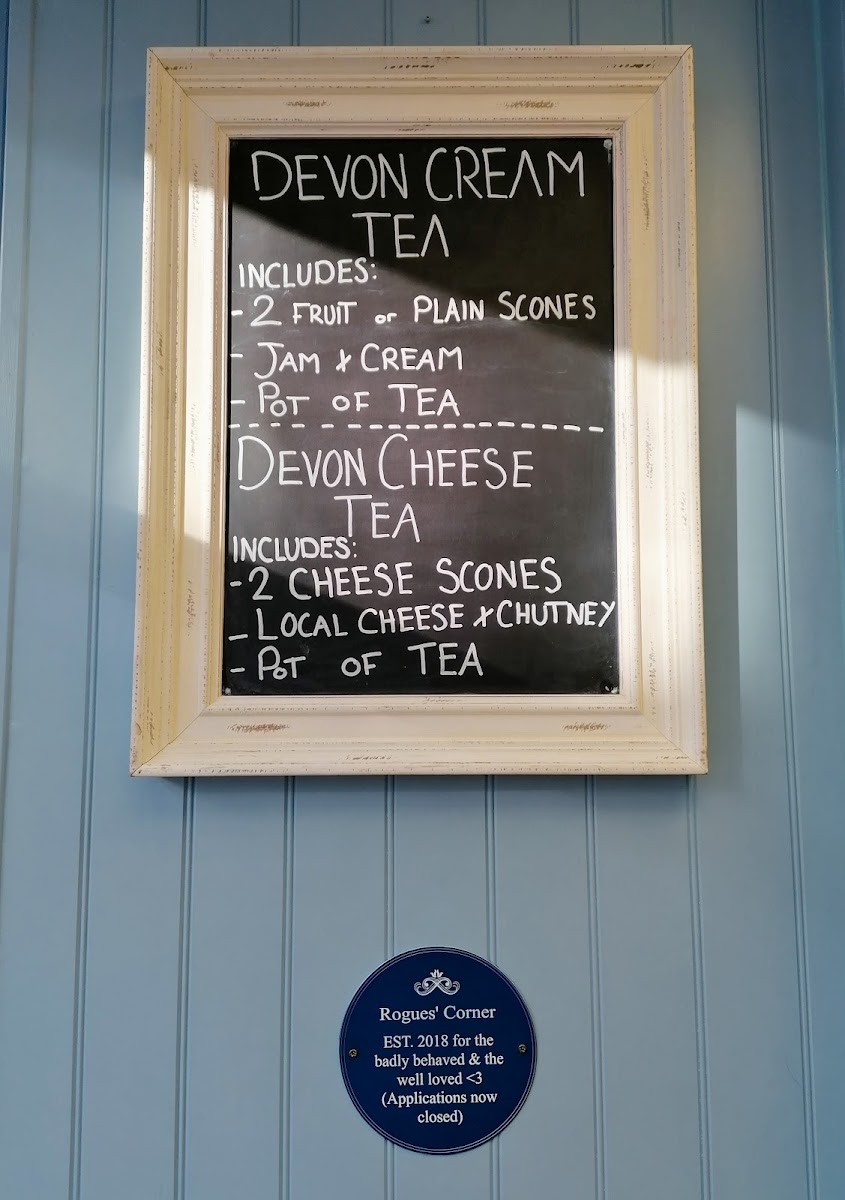 The West Country Deli menu board