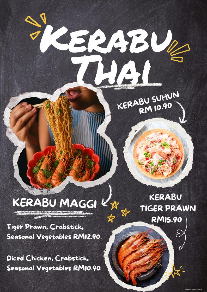 CháWan menu board