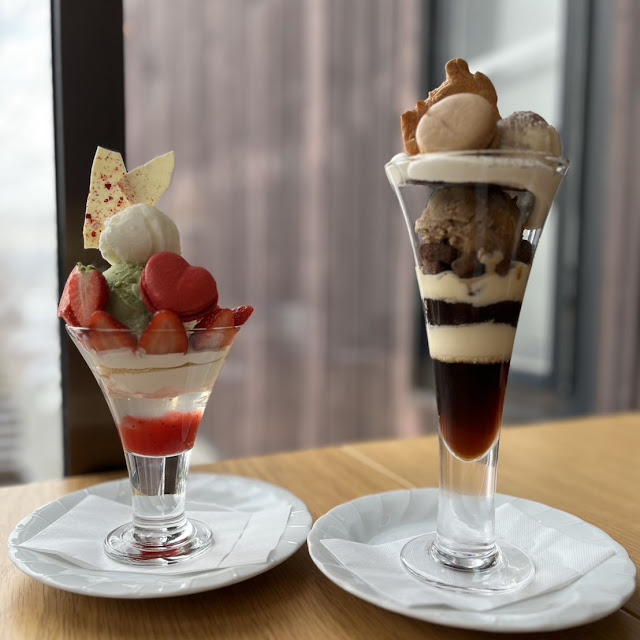 季節のよくばりパフェ