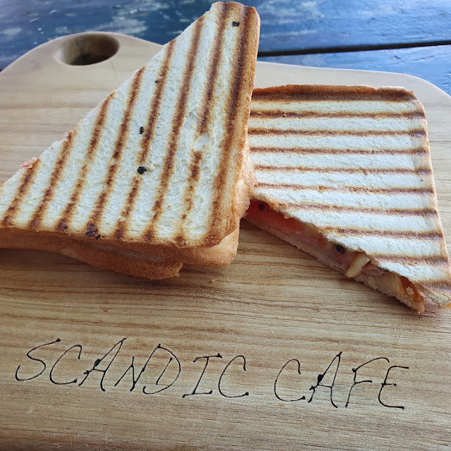 Ham Cheese and Tomato Toastie