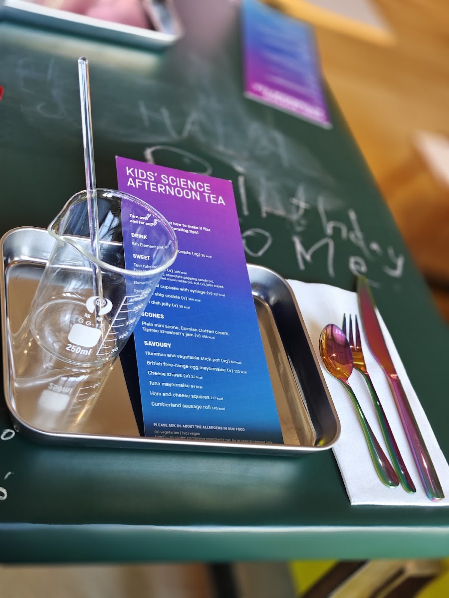 Gallery Cafe (Level 2) menu board