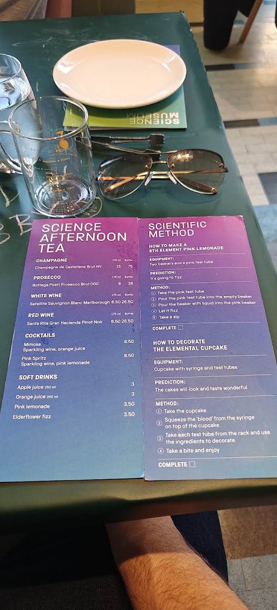 Gallery Cafe (Level 2) menu board