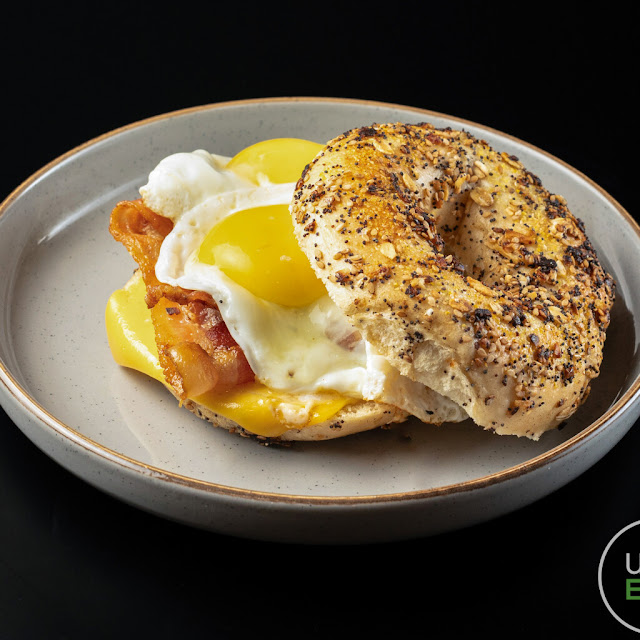 2 Eggs Bagel Roll Toast Croissant