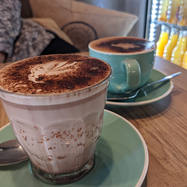 Hot Chocolate and Cappuccino