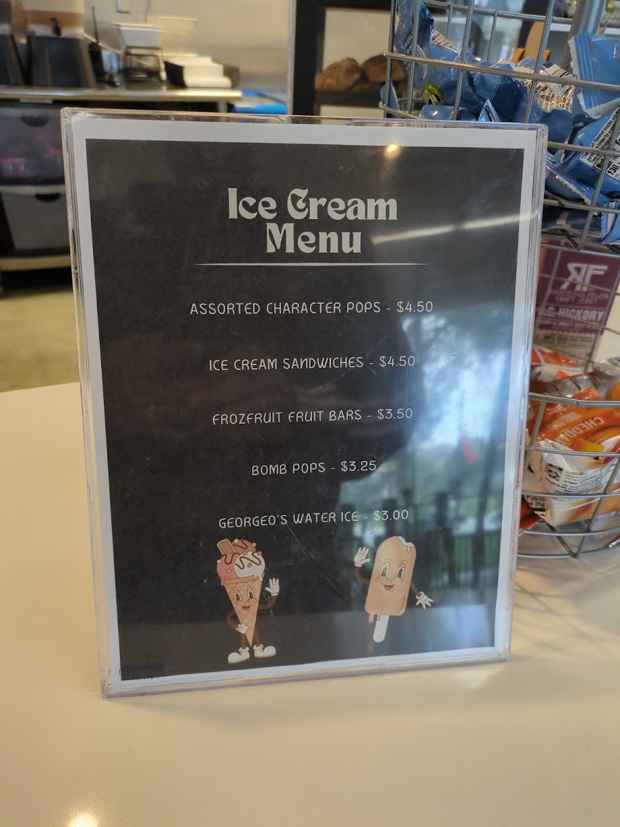Sister Cities Café menu board