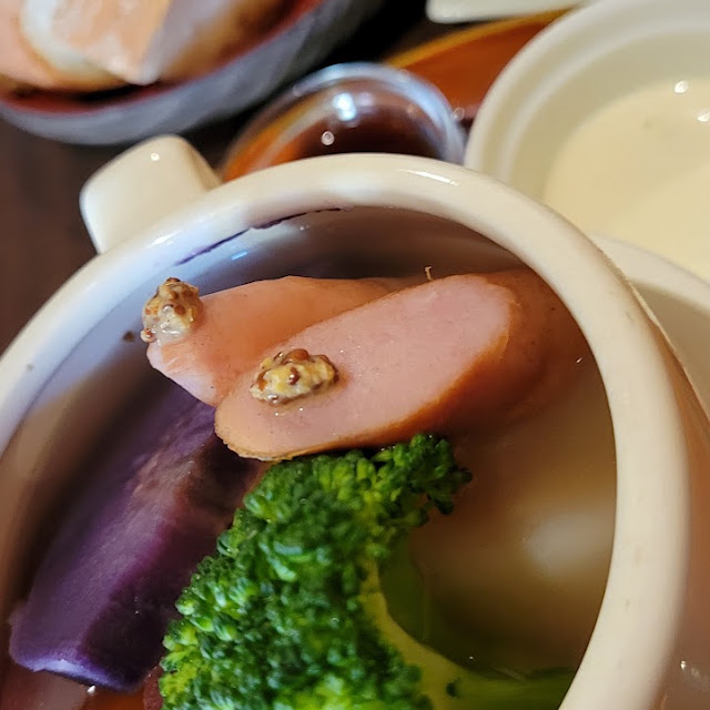 ソーセージ と 野菜 の ポトフ
