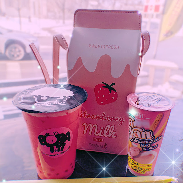 Strawberry Milk Tea