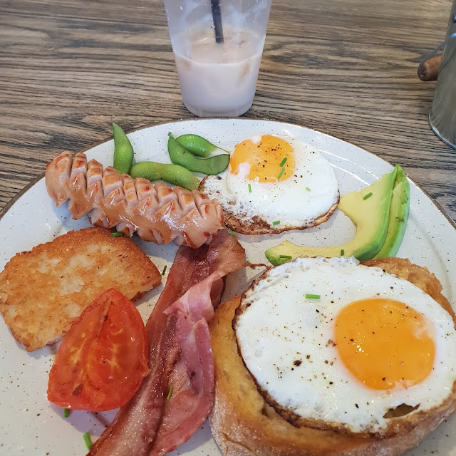 Small Breakfast with Avocado