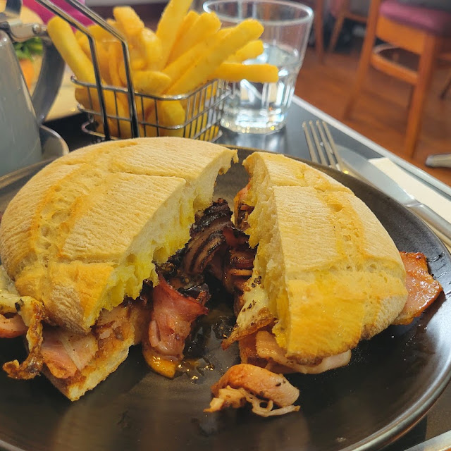 Egg and Bacon Sandwich