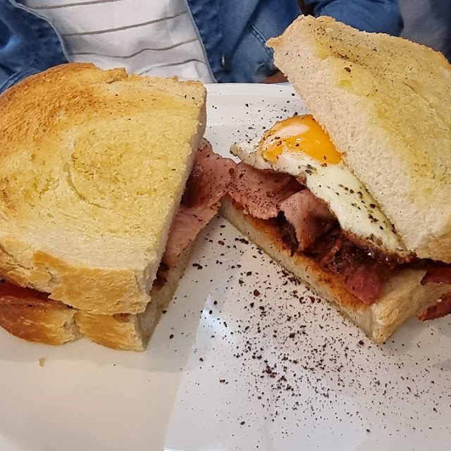 Bacon and Egg Toastie