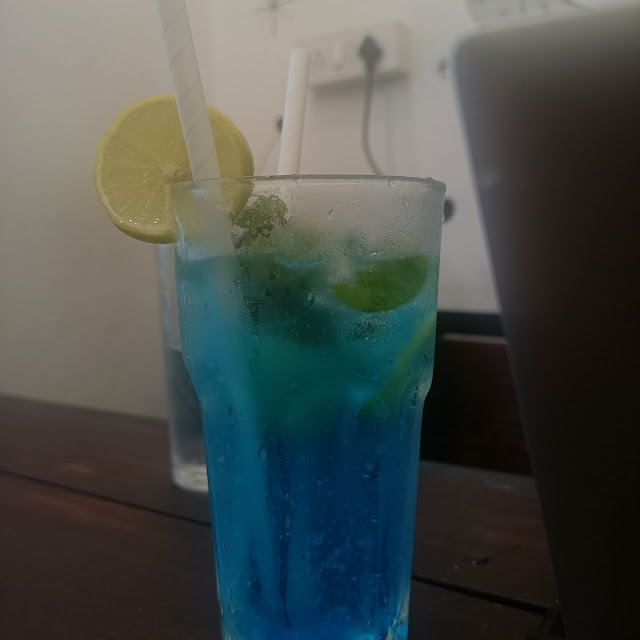 Blue Curacao Mojito