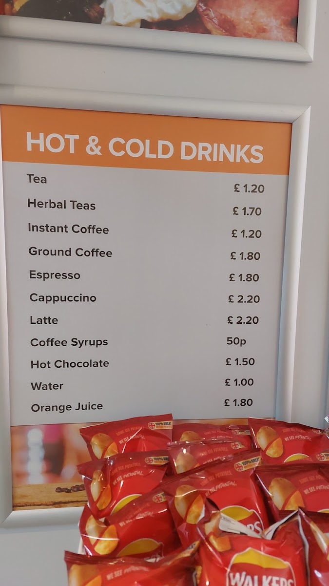 Jojo's Bistro menu board