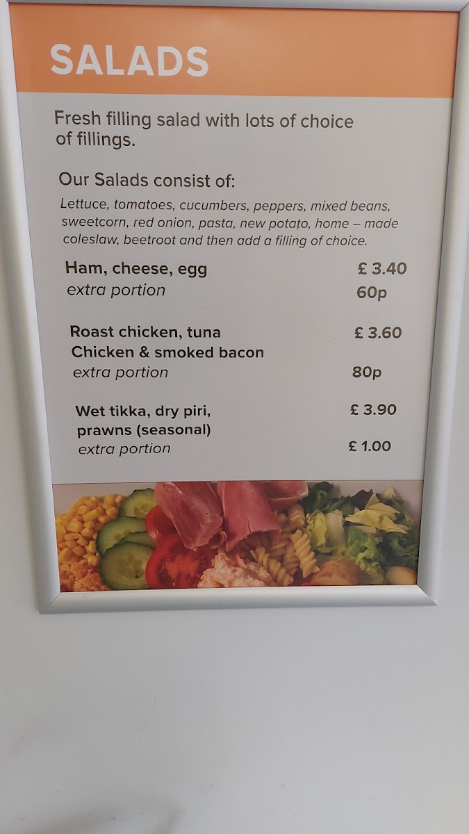 Jojo's Bistro menu board