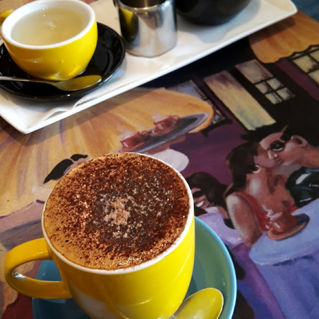 Coffee and Green Tea