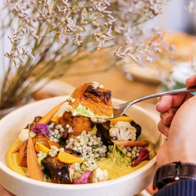 Miso Roasted Pumpkin Donburi Bowl