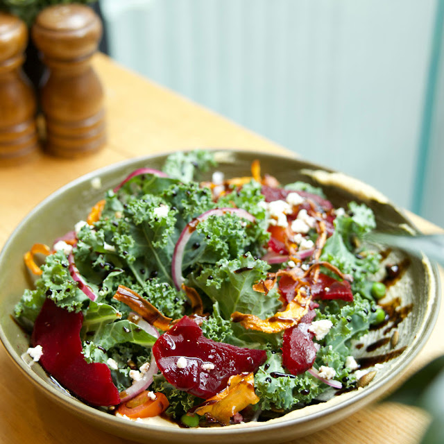 Kale and Pumpkin Salad