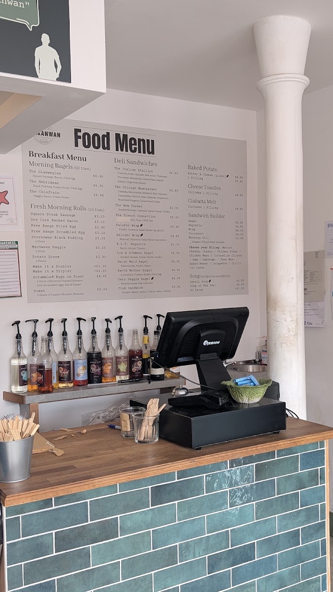 Mulkanwan menu board