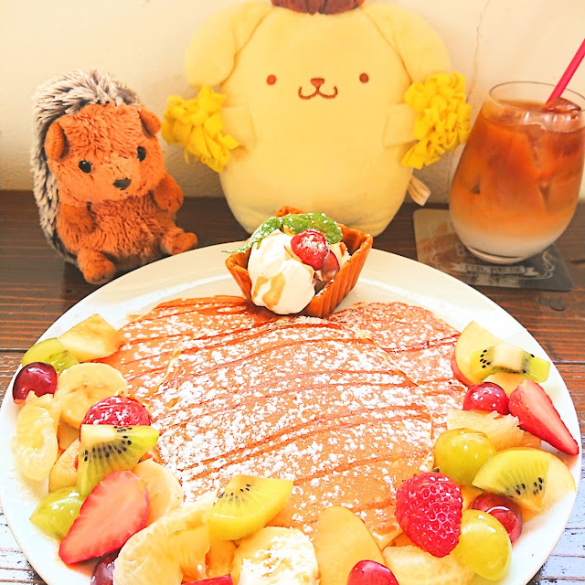季節のフルーツパンケーキ