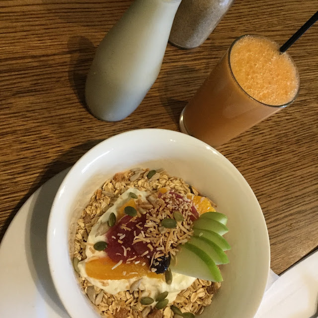 Bircher Muesli and Yoghurt