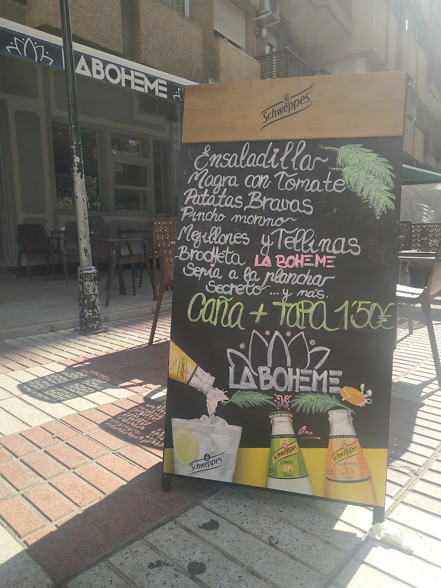 Lapodem menu board