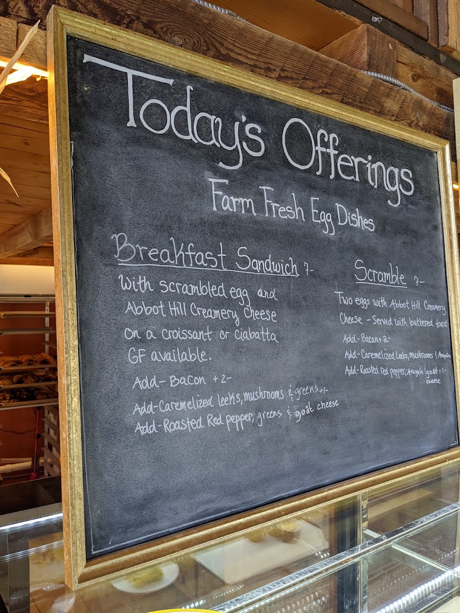 The Root menu board