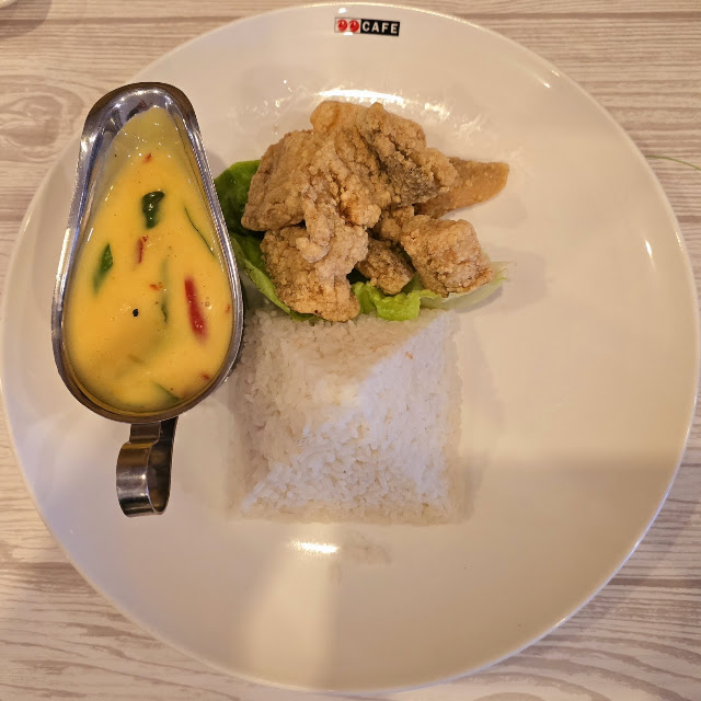 Flossy Buttermilk Squid with Rice