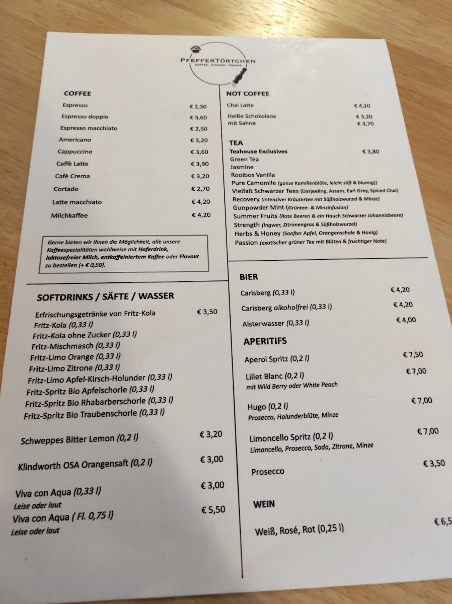PfefferTörtchen menu board