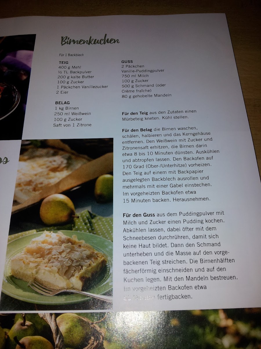 PfefferTörtchen menu board