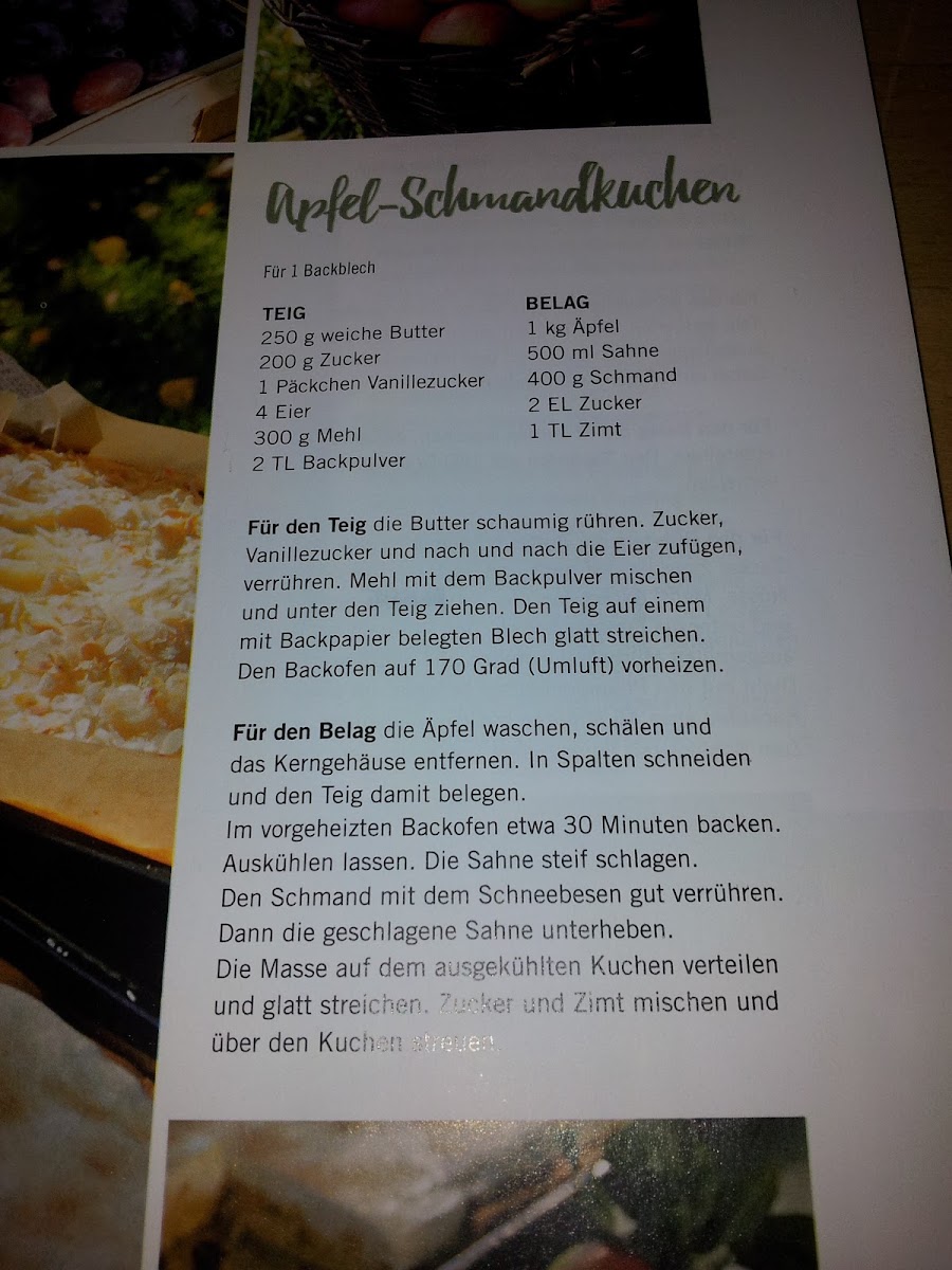 PfefferTörtchen menu board
