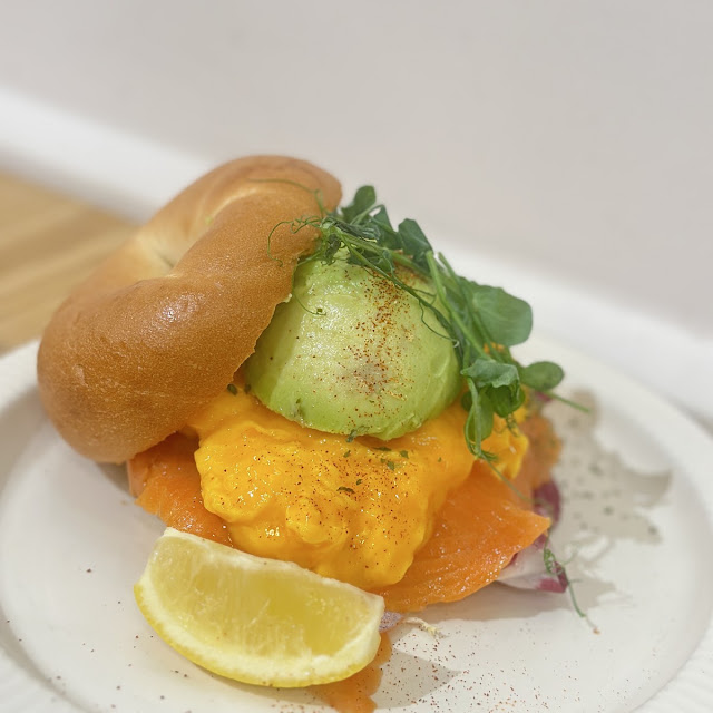 Bagel Met Avocado