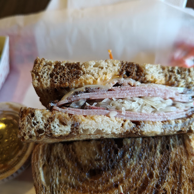 Irish Reuben Panini