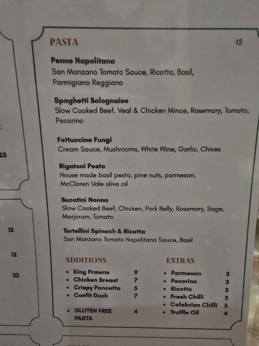 Three Blind Mice - Providore Kitchen menu board