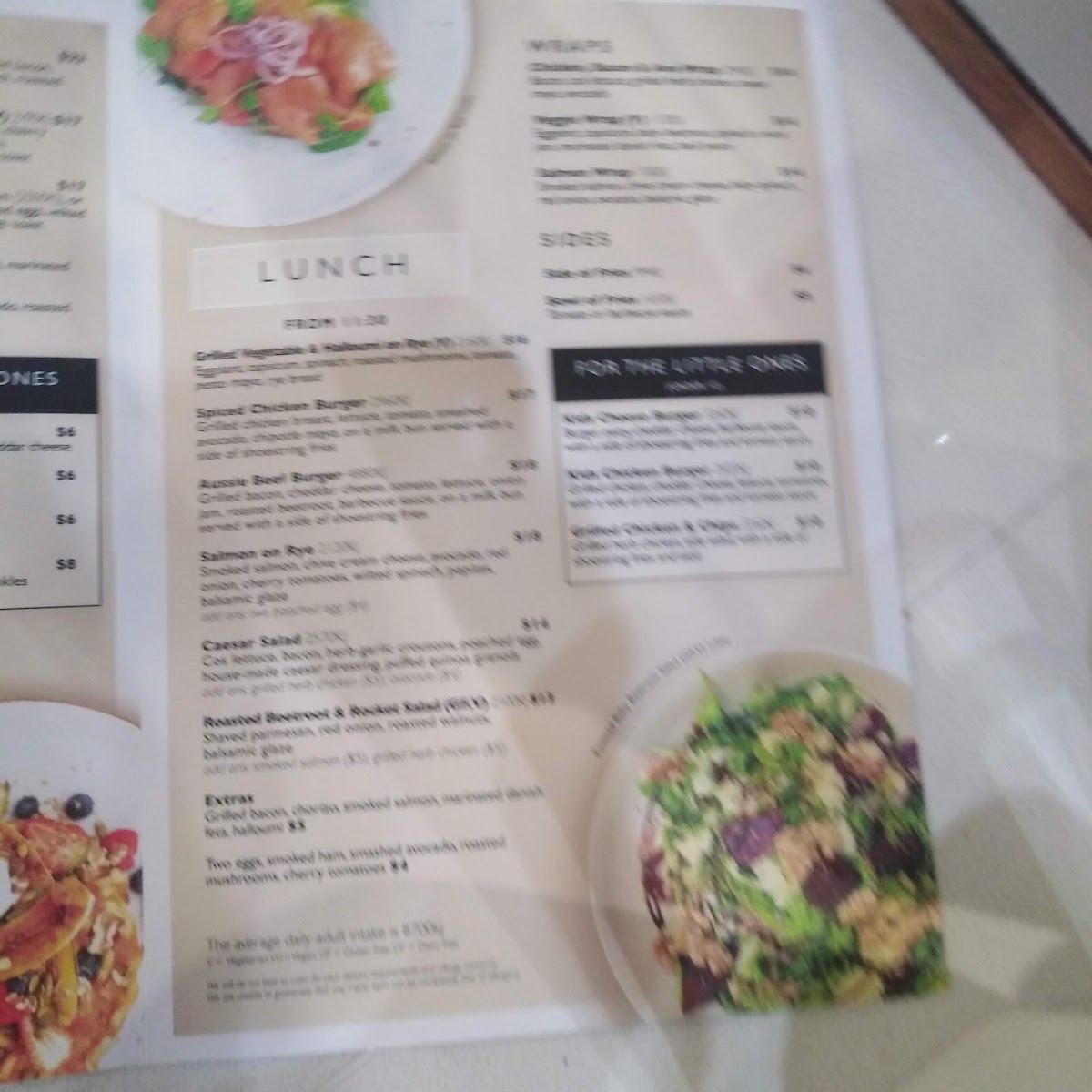 The Coffee Emporium Liverpool menu board